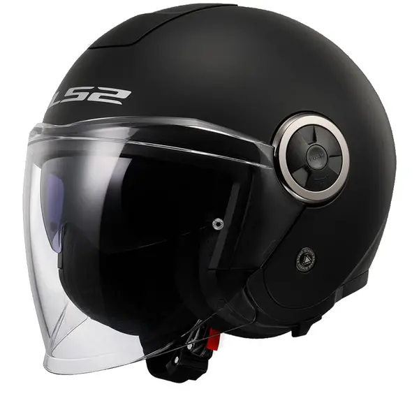 Image of LS2 OF620 Classy Solid Matt Black Jet Helmet Size S