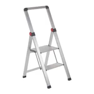 Image of Ultra-slim folding steps - 3 tread