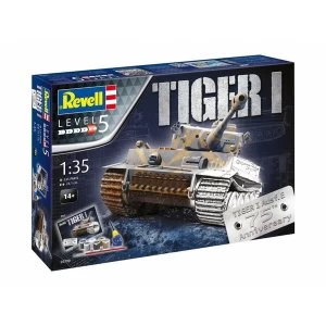 Image of Tiger I Ausf.E (Gift Set) 1:35 Scale Level 5 75th Anniversary Revell Model Kit