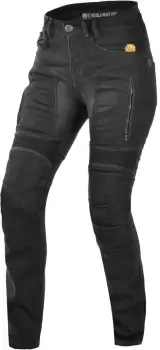 Image of Trilobite Parado Slim Ladies Motorcycle Jeans, black, Size 30 for Women, black, Size 30 for Women