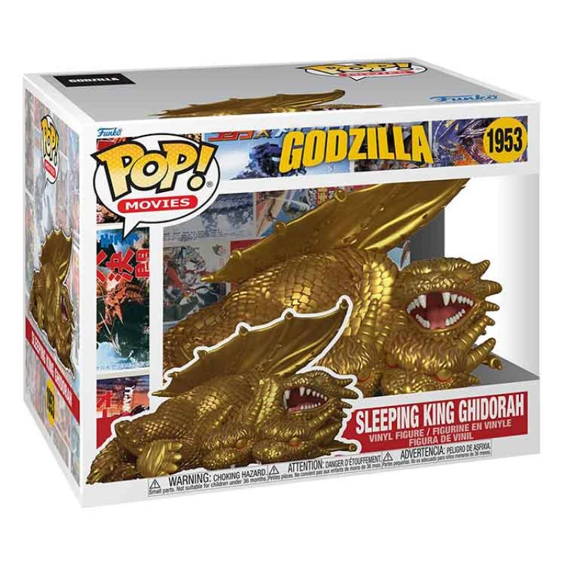 Image of AJ Toys & Books Funko Godzilla Super Sized POP! Movies Vinyl Figure Sleeping King Ghidorah