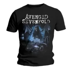 Image of Avenged Sevenfold - Recurring Nightmare Unisex Large T-Shirt - Black