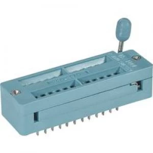 Image of IC test socket Contact spacing 15.24mm Number of pins 28