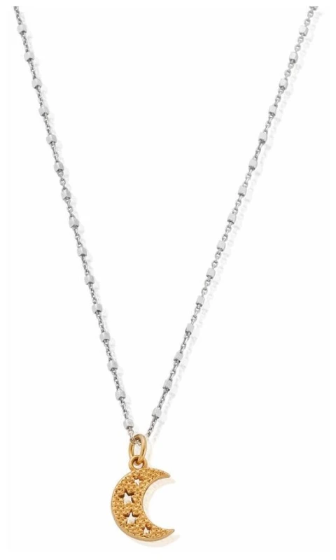 Image of ChloBo GMNDC3087 Gold And Silver Delicate Cube Chain Starry Jewellery
