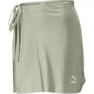 Image of Puma Wrap Skirt - Green