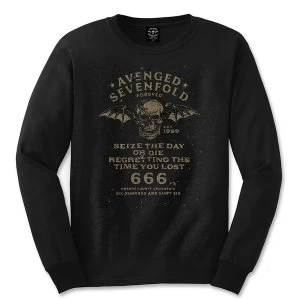 Image of Avenged Sevenfold - Seize the Day Unisex X-Large T-Shirt - Black