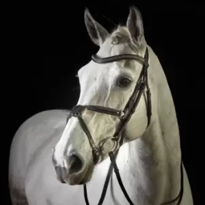 Image of GFS Monarch Crystal Grackle Bridle - Black