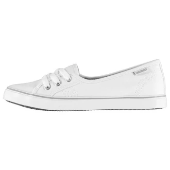 Image of SoulCal Shore Canvas Trainers Ladies - White