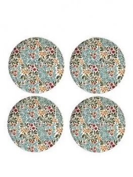 Image of V&A Victoria And Albert Yew & Arbutus Set Of 4 Side Plates