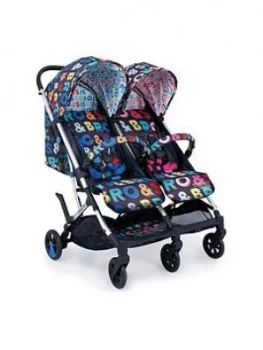 Image of Cosatto Woosh Double Stroller - Sis and Bro