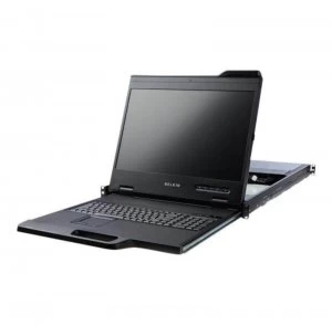 Image of Belkin 18.5'' Widescreen Rack Console 16 Ports VGA 1U
