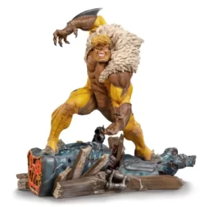 Image of Iron Studios Marvel Comics BDS Art Scale Statue 1/10 Sabretooth 21 cm