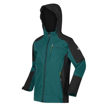Image of Regatta Junior Calderdale II Waterproof Jacket - PacifcGr/Blk