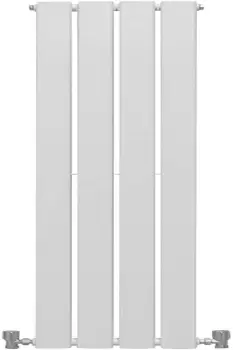 Image of Designer Flat Panel Radiators Gloss White 1600mm x 280mm