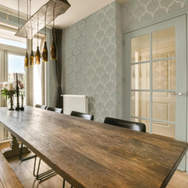 Image of Boutique Boutique Refine Geometric Wallpaper in Light Green Size: 10000mm_x_520mm Light Green 10000mm_x_520mm Unisex 5011583658705