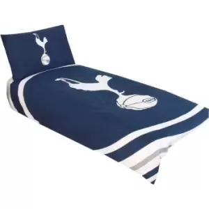 Image of Tottenham Hotspur FC Pulse Single Duvet Set (Single) (Navy) - Navy