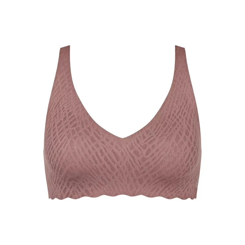 Image of Sloggi Zero Feel Bliss Bra Without Underwiring Cocoa Women S;M;L;XL
