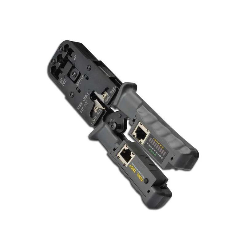 Image of FDL RJ45 RATCHET MODULAR CRIMP TOOL WITH TESTER