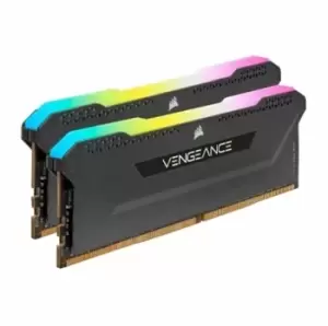 Image of Corsair Vengeance RGB Pro SL 32GB Memory Kit (2 x 16GB) DDR4 3600MHz (PC4-28800) CL18 XMP 2.0 Black