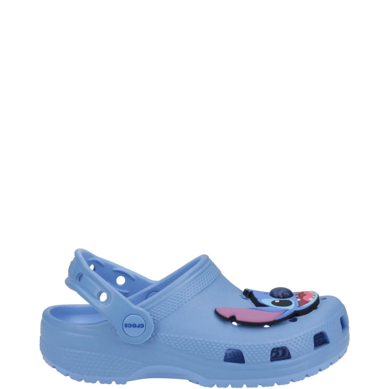 Image of Crocs Kids Disney Stitch Classic Clogs Oxygen C11