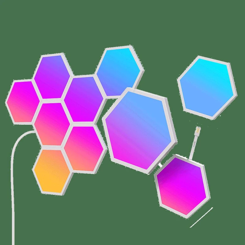 Image of GOVEE Glide Hexa Light Panels (10 Pack) Silver / White unisex One Size