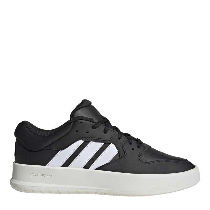 Image of adidas Court 24 Shoes Mens CoreBlk/Wht/Cbn male 8 (42)
