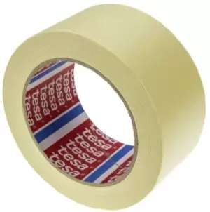 Image of Tesa 4329 Yellow Masking Tape 50mm x 50m