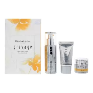 Image of Elizabeth Arden Prevage 3 Piece Gift Set: Serum 30ml - Moisturizing Cream 15ml - Overnight Cream 15ml