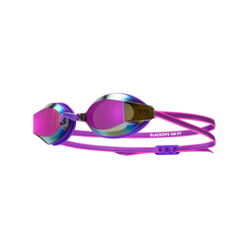 Image of Womens swimming goggles TYR Black Ops 140 EV Violet Female TU