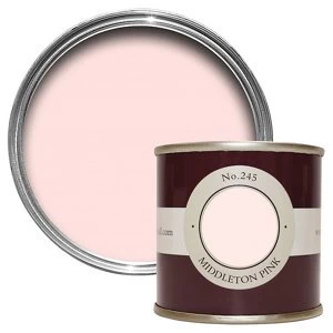 Image of Farrow & Ball Estate Middleton pink No. 245 Emulsion Paint 100ml Tester pot