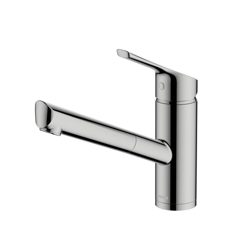 Image of McAlpine McAlpine Nethy Top Lever Pullout Kitchen Mixer Tap - Chrome Silver