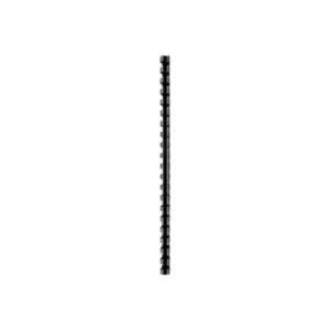 Image of Economy Binding Comb A4 12MM 21R Black (Pack 100)