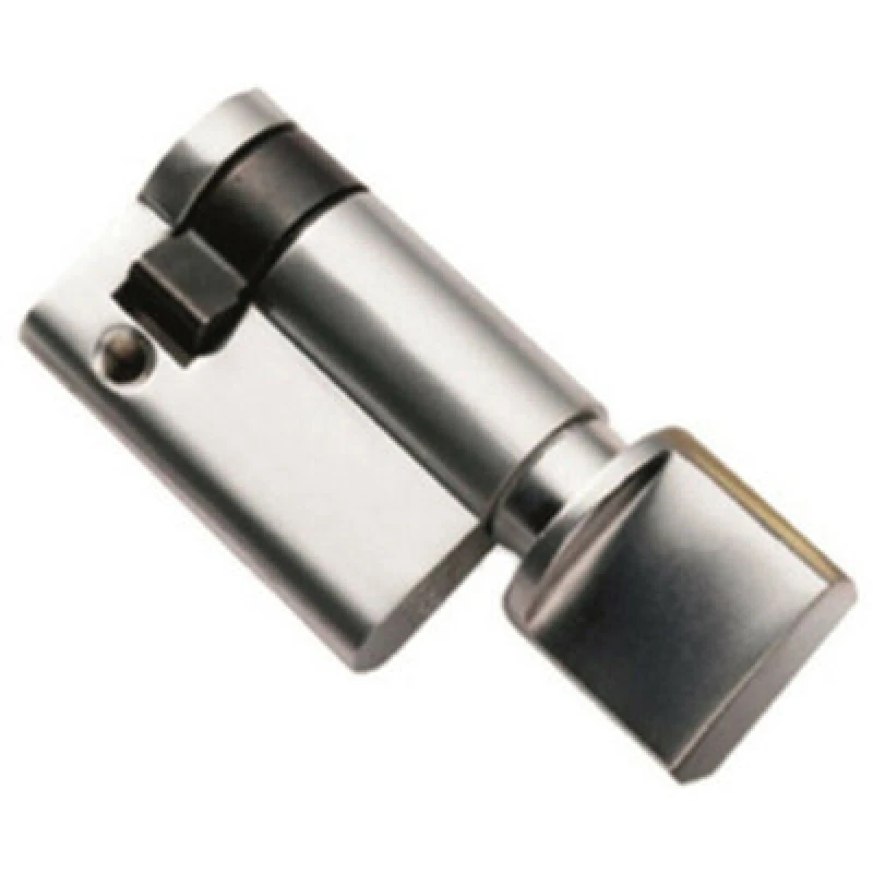 Image of Loops 45mm Euro Single Thumbturn Twist Lock 5 Pin Satin Chrome Internal Door Multi unisex