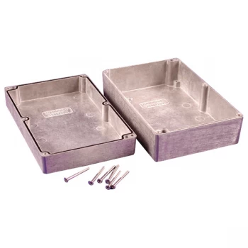 Image of Hammond 1550Z220 Diecast Enclosure (Thick Wall, 222 x 146 x 82mm) ...