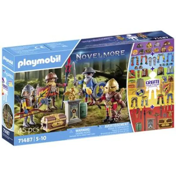 Image of Playmobil Novelmore My Figures: Knight of Novelmore 71487