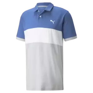 Image of Puma 2022 Cloudspun Highway Polo Bright Cobalt/High Rise - L