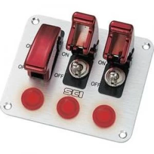 Image of Car control pad 12 Vdc 20 A 1 x OffOn latch SCI