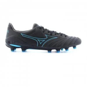 Image of Mizuno Morelia Firm Ground Football Boots - Black