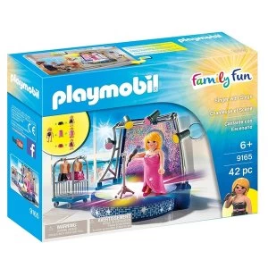 Image of Playmobil Family Fun Singer With Stage