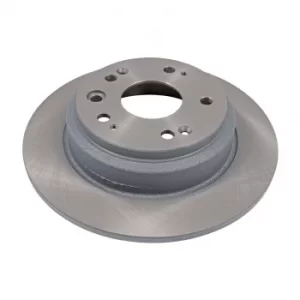 Image of Brake Discs ADH24393 by Blue Print Rear Axle 1 Pair