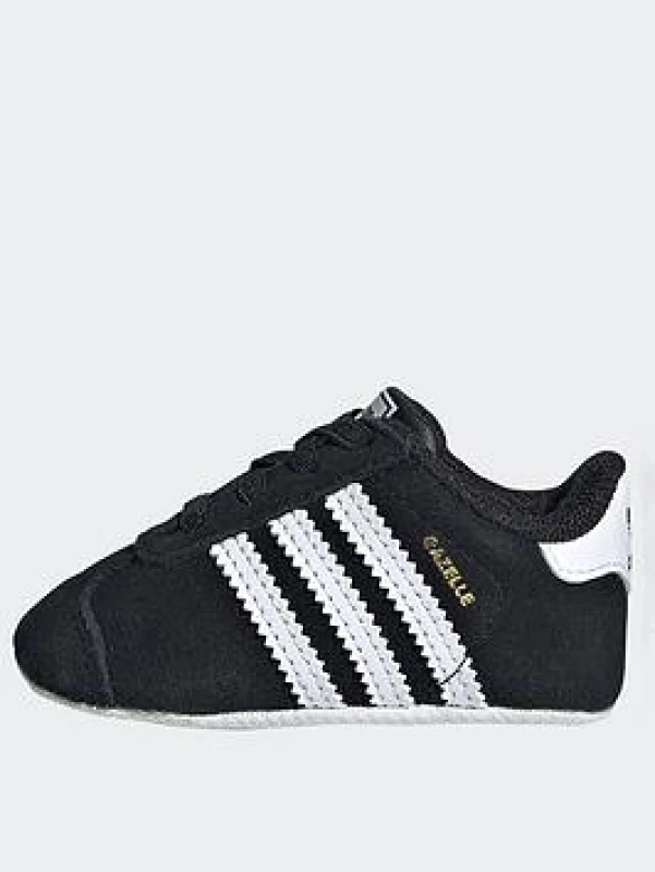 Image of adidas Black & white gazelle Baby trainers Black & White UK 2 (EU 18)