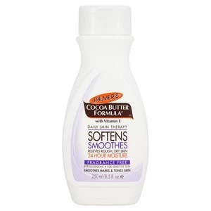 Image of Palmers Cocoa Butter Fragrance Free Lotion 250ml