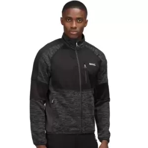 Image of Regatta Mens Coladane Ii Full Zip Marl Fleece Jacket M - Chest 39-40' (99-101.5cm)