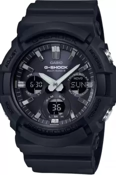 Image of Mens Casio G-Shock Waveceptor Alarm Chronograph Radio Controlled Watch GAW-100B-1AER