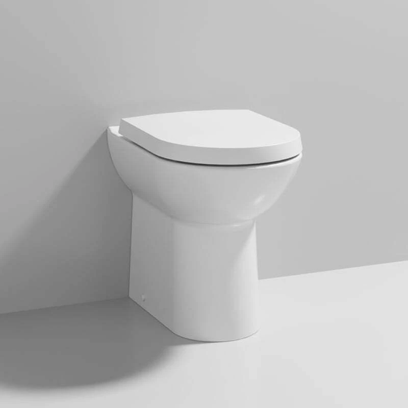 Image of NUIE Lawton Comfort Height Back to Wall Pan - Excluding Seat - Nuie BTW006