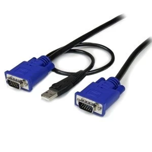 Image of 10 ft 2 in 1 Ultra Thin USB KVM Cable