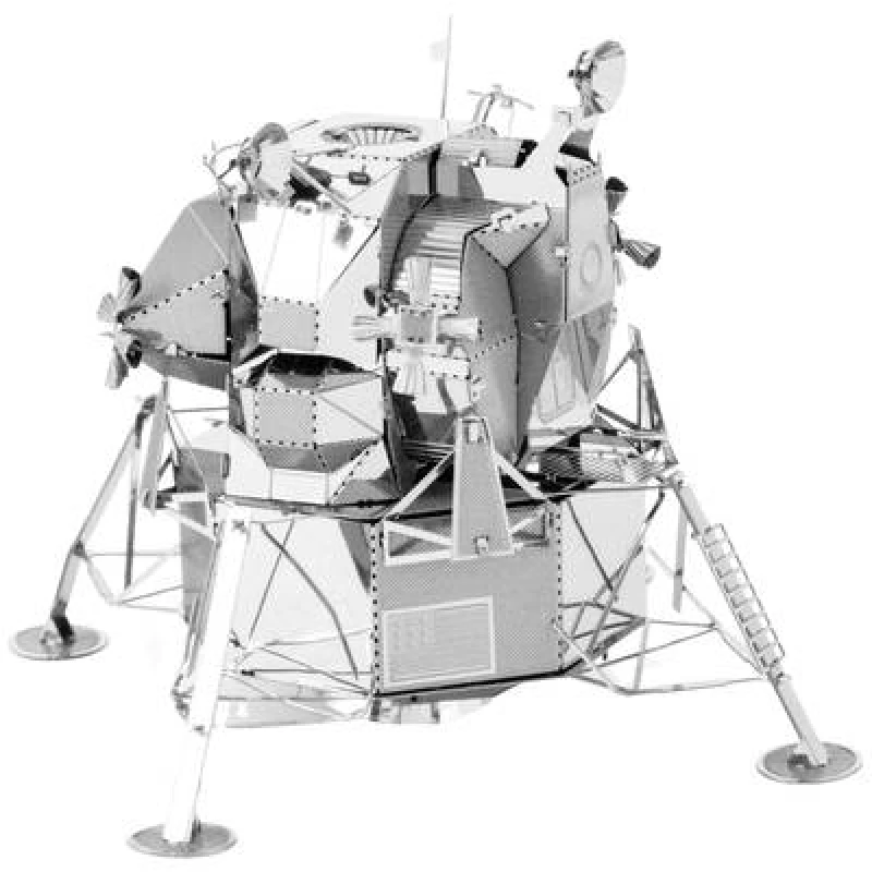 Image of Find Me A Gift Find Me A Gift Apollo Lunar Module 3D Metal Construction Kit Multi One Size Unisex 0032309010787
