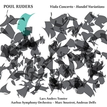 Image of Lars Anders Tomter;Aarhus Symphony Orchestra - RUDERS:VIOLA CONC:HANDEL VAR CD