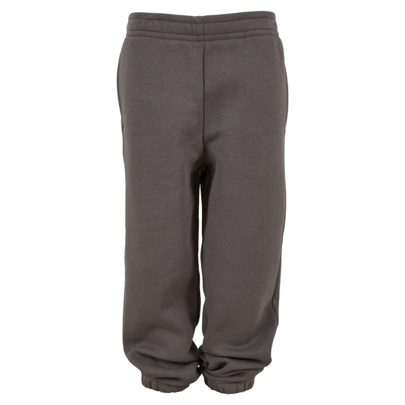 Image of Build Your Brand Fluffy Sweatpants in Dark Grey Size: 4-6 Years Dark Grey Unisex 4-6 Years