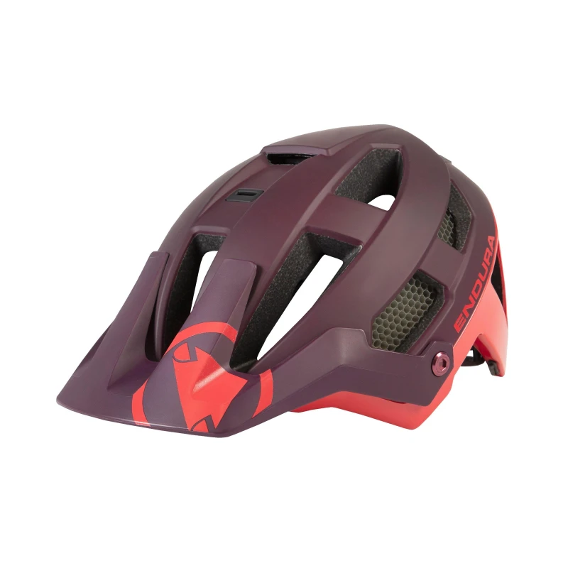 Image of Endura SingleTrack MTB Helmet Pomegranate unisex M/L